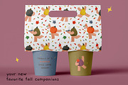 Pumpkin Season Pattern + Characters, a Pattern Graphic by iliveinoctober (Thumbnail 9 of 11)