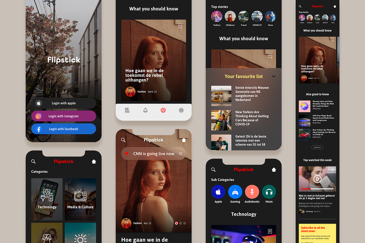 News App Kit, an App Template by SPACECAKE (Photo 1 of 5)