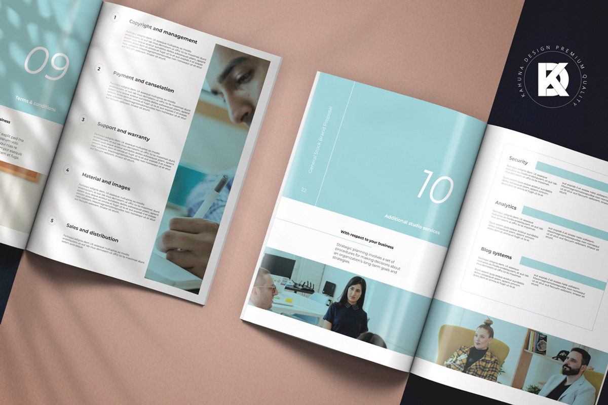 Brand Proposal, a Stationery Template by Kahuna Design (Photo 10 of 10)