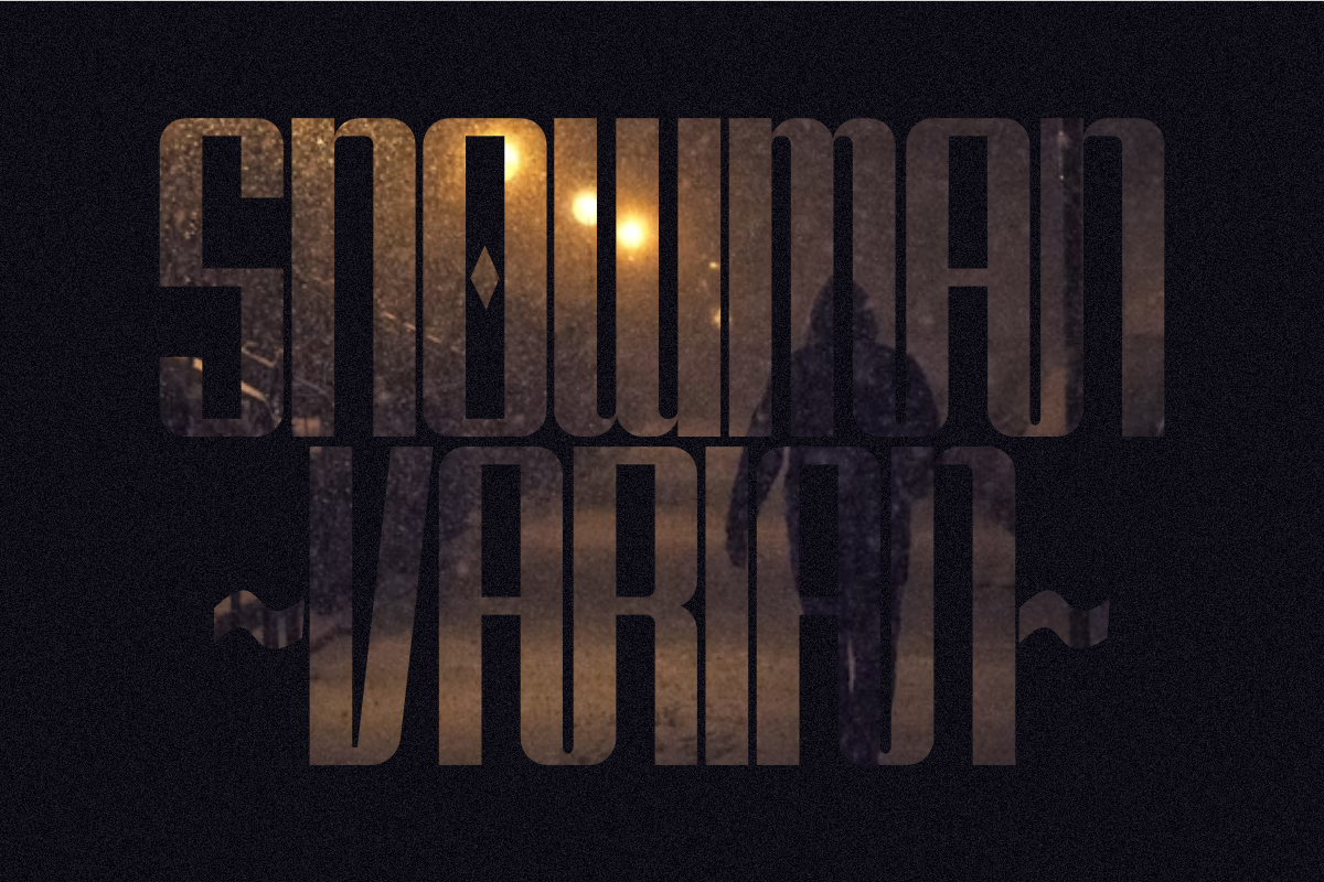 Snowman - Condensed Sans Serif, a Sans Serif Font by Pian45 Studio (Photo 5 of 8)