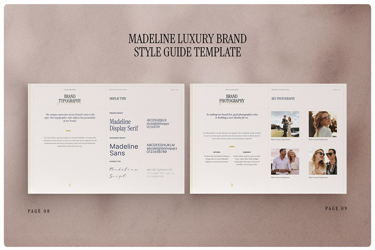 Brand Guidelines, a Brochure Template by Proonty (Photo 5 of 7)