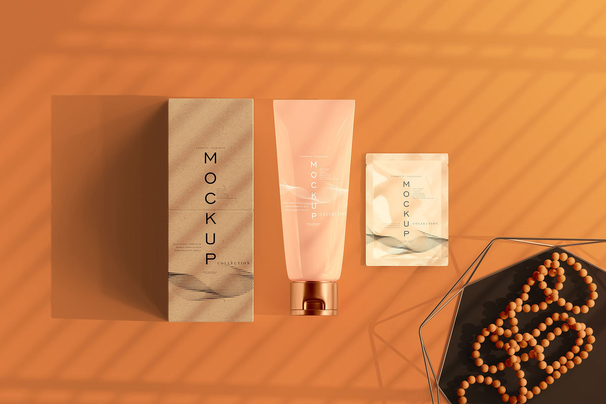 390+ Cosmetic Branding Mockup Scenes, a Cups & Container Mockup by pmvch (Photo 110 of 367)