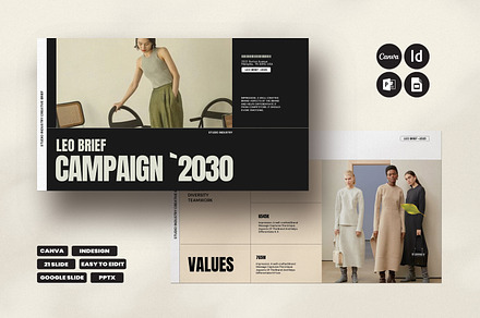 Creative | Campaign Brief, a Presentation Template by Studio Industry