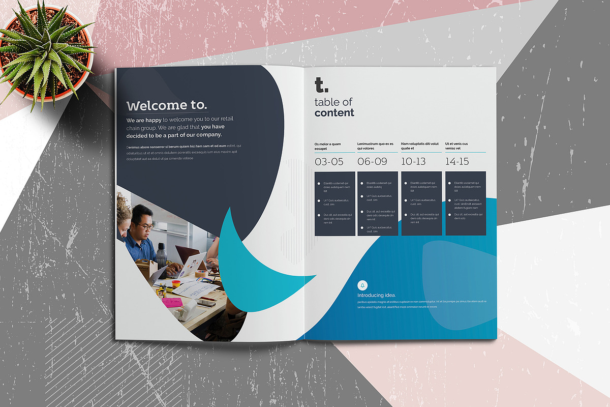 Company Profile Brochure, a Brochure Template by Addaxx (Photo 2 of 8)