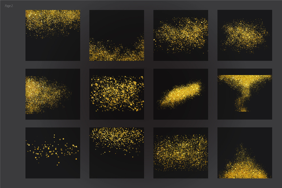 Gold Glitter, a Wallpaper Graphic by BomSymbols (Photo 4 of 5)