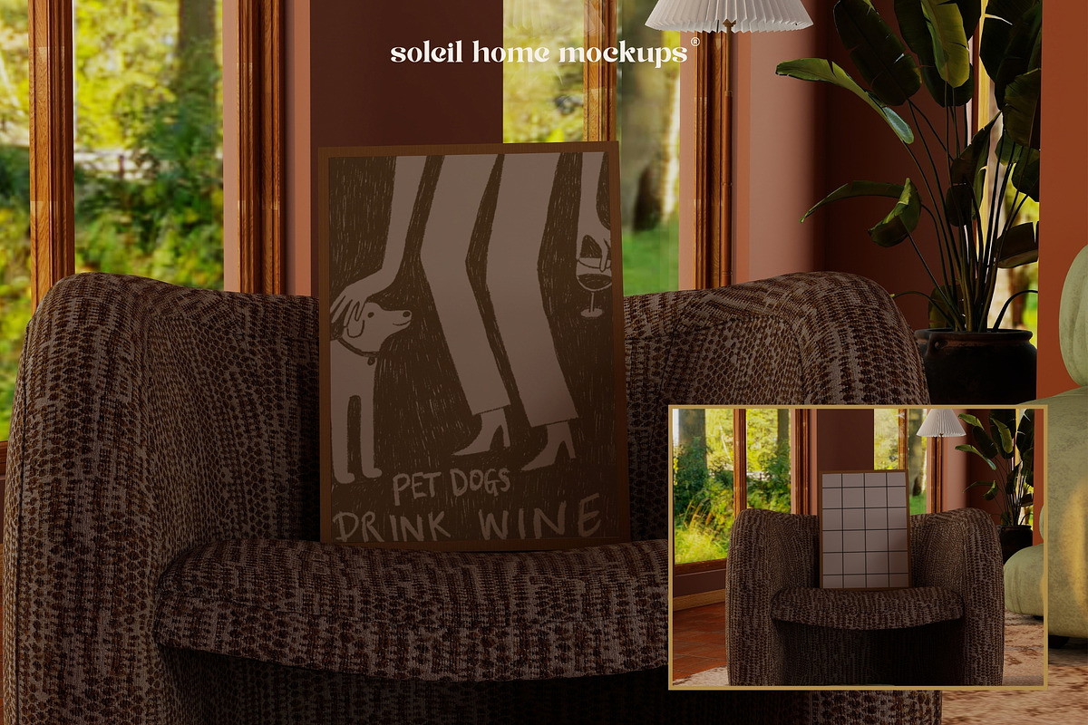 OLIVE | Warm Frame Mockup Set, a Household Mockup by SoleilHomeMockups (Photo 7 of 11)