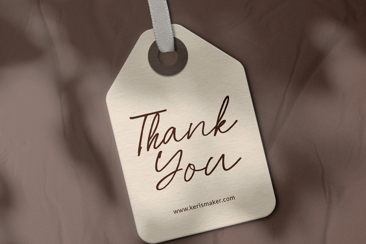 Blessing Willson, a Script Font by kerismaker (Photo 10 of 10)