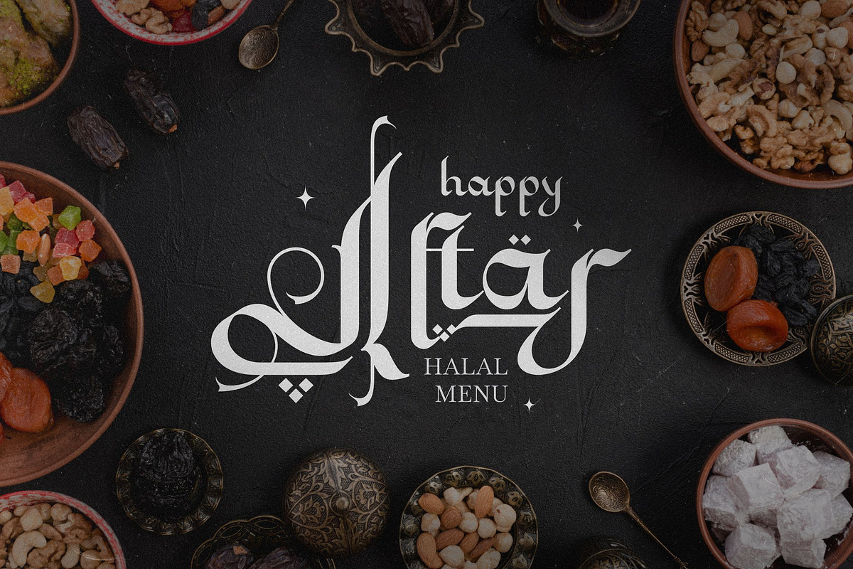 Muqodimah - Arabic Style Decorative, a Font by agnyhasyastudio (Photo 7 of 16)