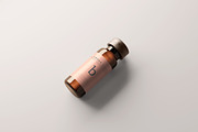 Amber Glass Vial Bottle Mockups, a Cups & Container Mockup by pmvch (Thumbnail 15 of 20)