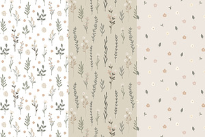 Bethany Seamless Patterns