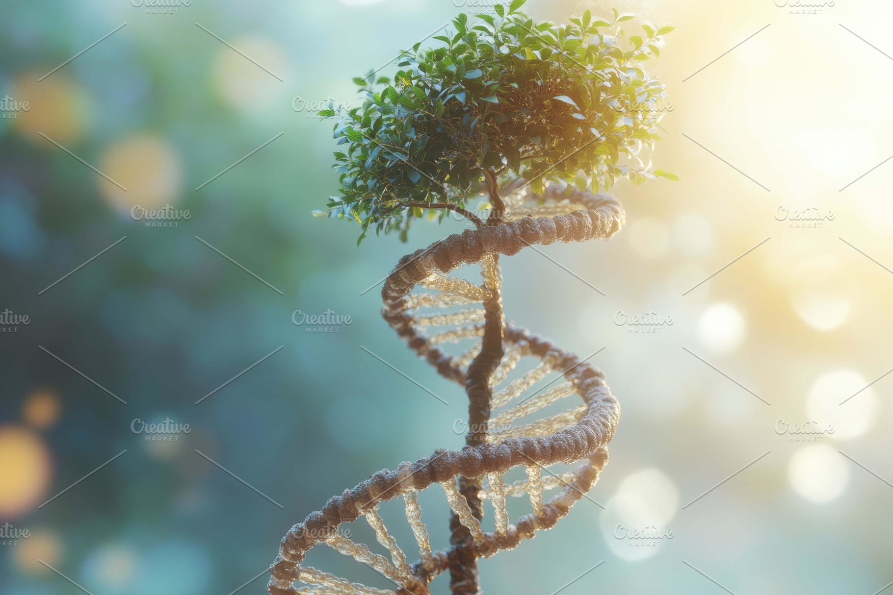 Creating a connection between nature, a Photo by Tanuart