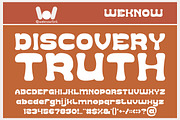 Geographic font, a Font by weknow (Thumbnail 5 of 5)