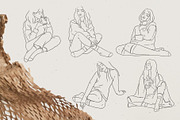 Women & flowers BUNDLE, a Graphic by heyXeni (Thumbnail 49 of 68)