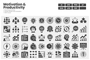 Motivation And Productivity Icons, a Solid Icon by erifqizeicon (Thumbnail 1 of 3)