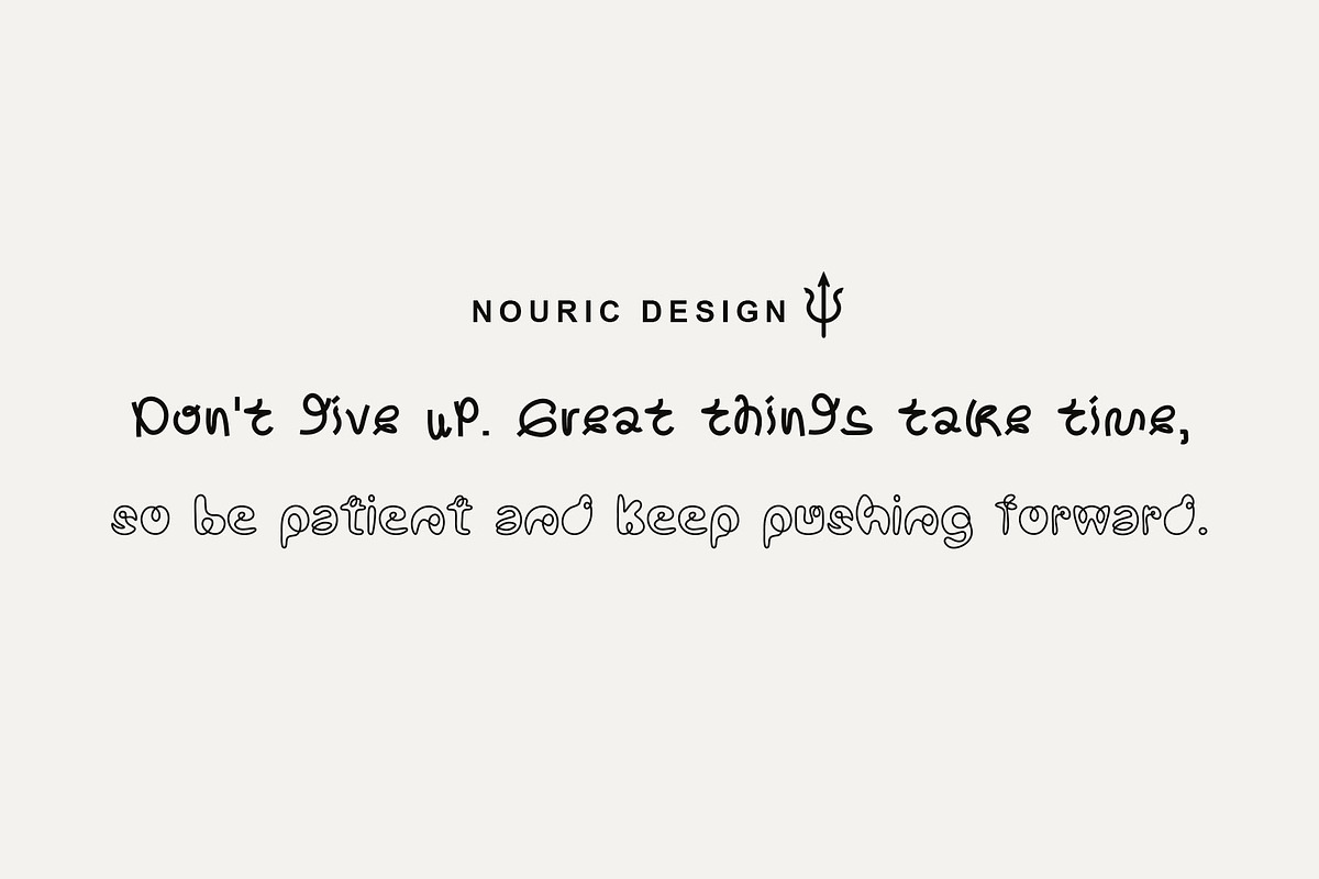 ND Cekodamu - Storybook Typeface, a Slab Serif Font by Nouric Design (Photo 6 of 8)