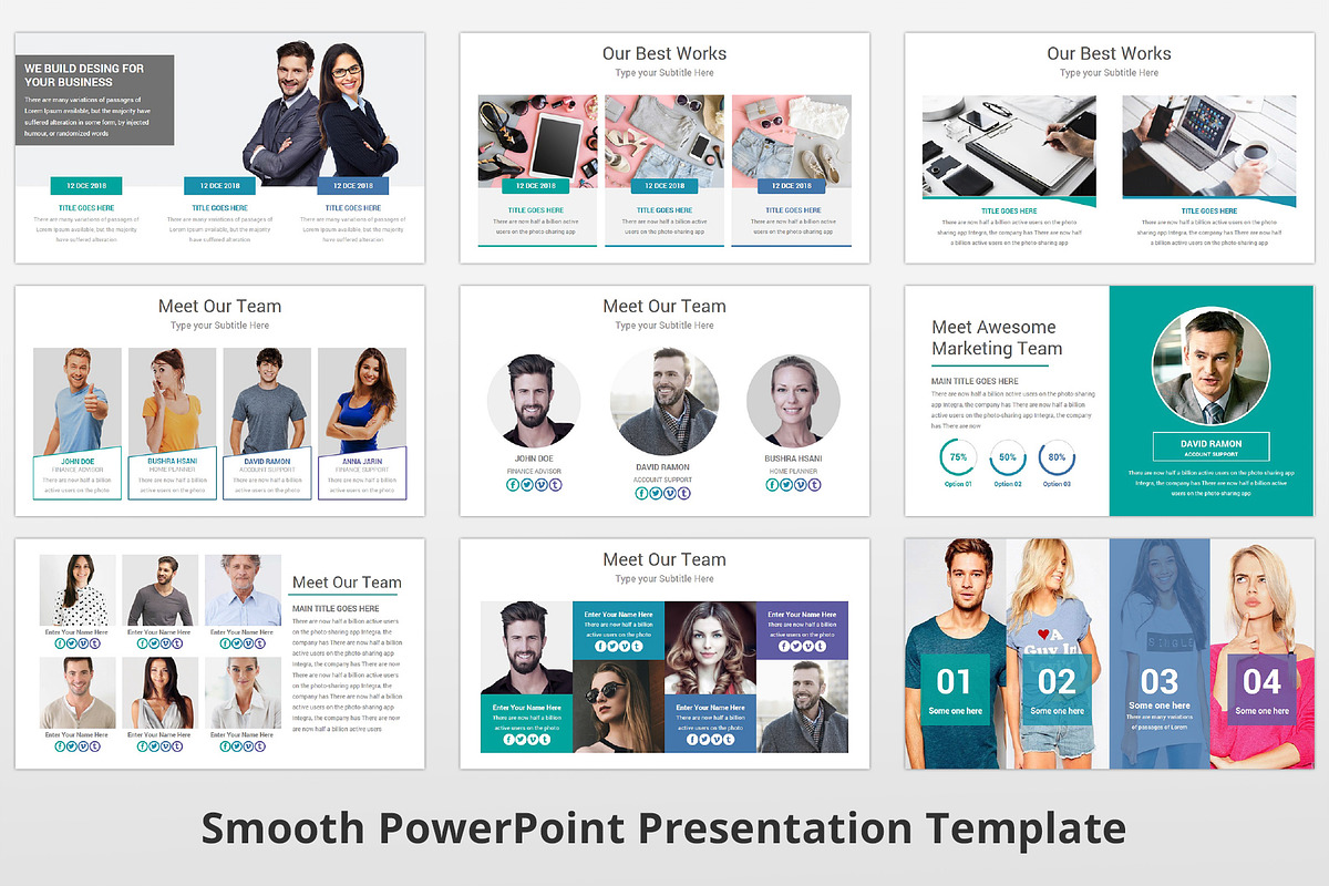 Smooth PowerPoint Template, a Presentation Template by GraphicStan (Photo 9 of 25)