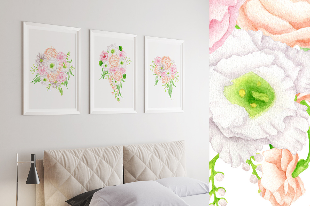 Delicate Dreams. Watercolor Wedding, a Decorative Illustration by Olya Haifisch (Photo 15 of 16)