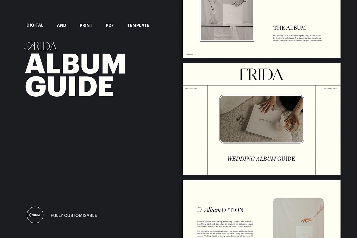 Editorial | Album Guide PDF, a Templates & Theme by Studio Leelou (Photo 1 of 11)