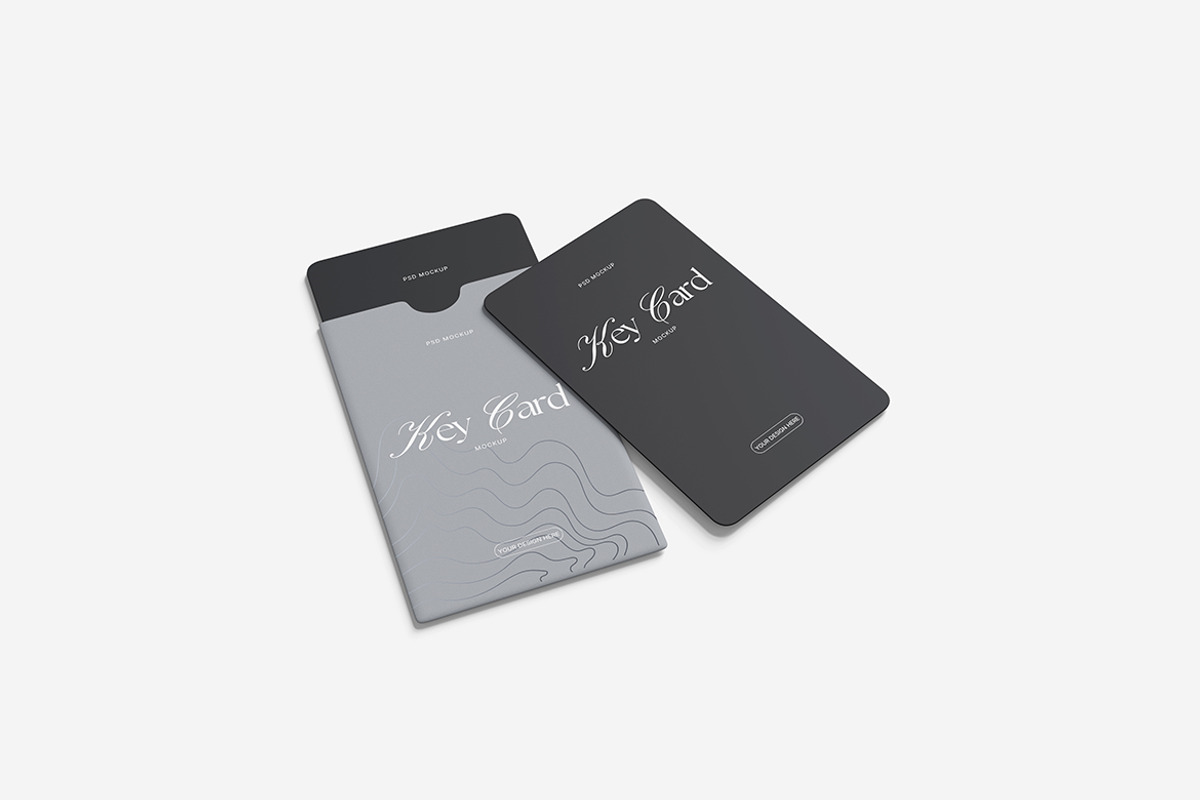 Keycard Mockup, a Product Mockup by MrLetters (Photo 3 of 5)