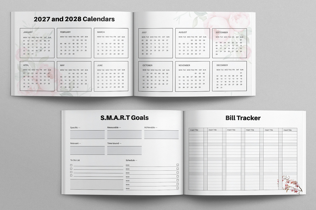 Planner Template, a Brochure Template by E-Type (Photo 5 of 7)