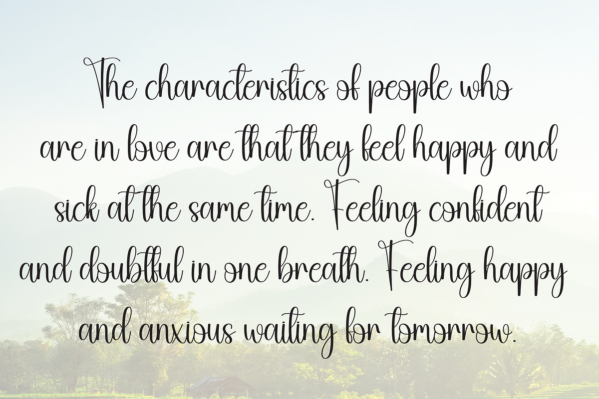 Sometimes | Script Font, a Handwritten Font by Scratchones (Photo 6 of 9)