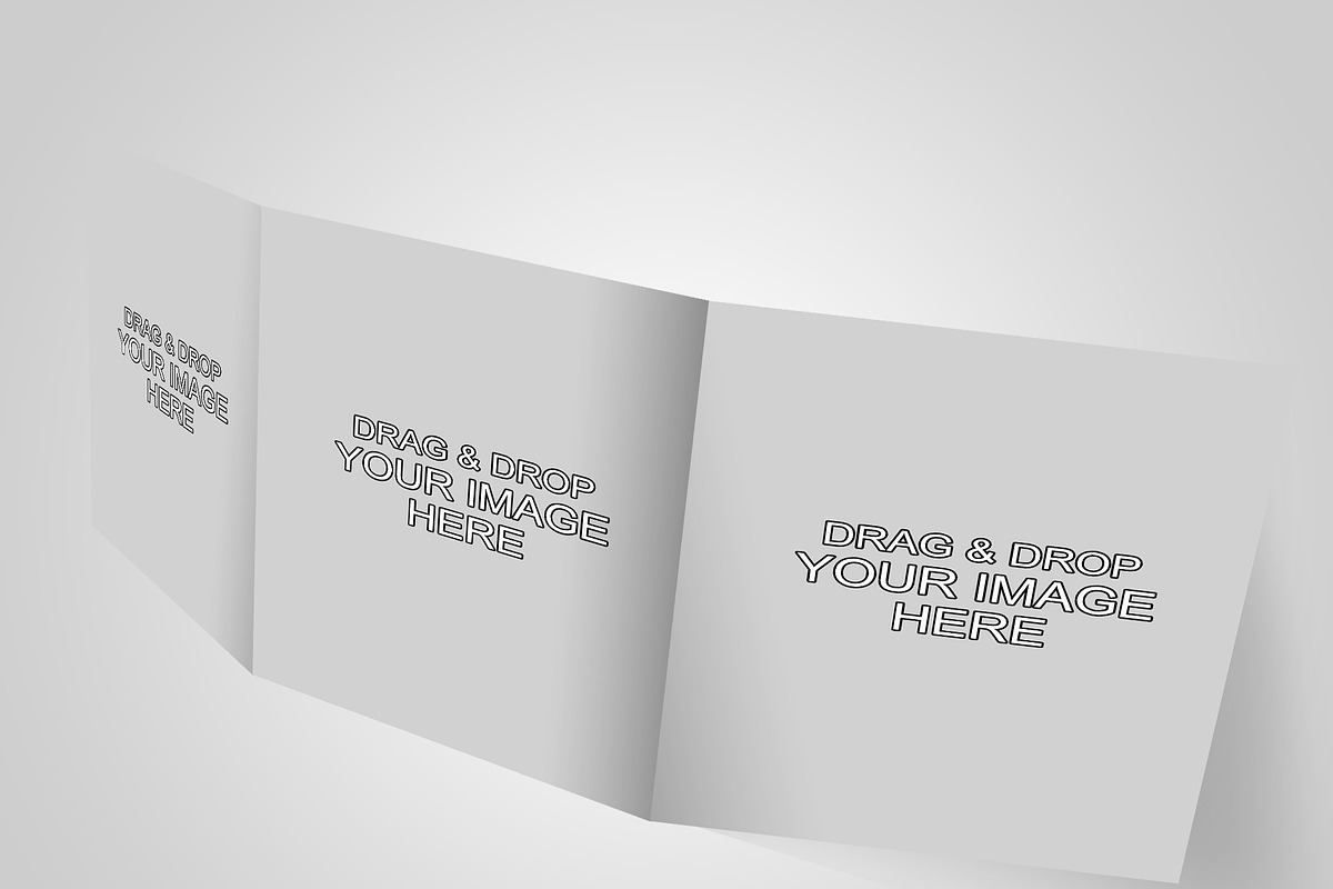 Square Trifold Mockup, a Print Template by BoriesBechker (Photo 8 of 9)