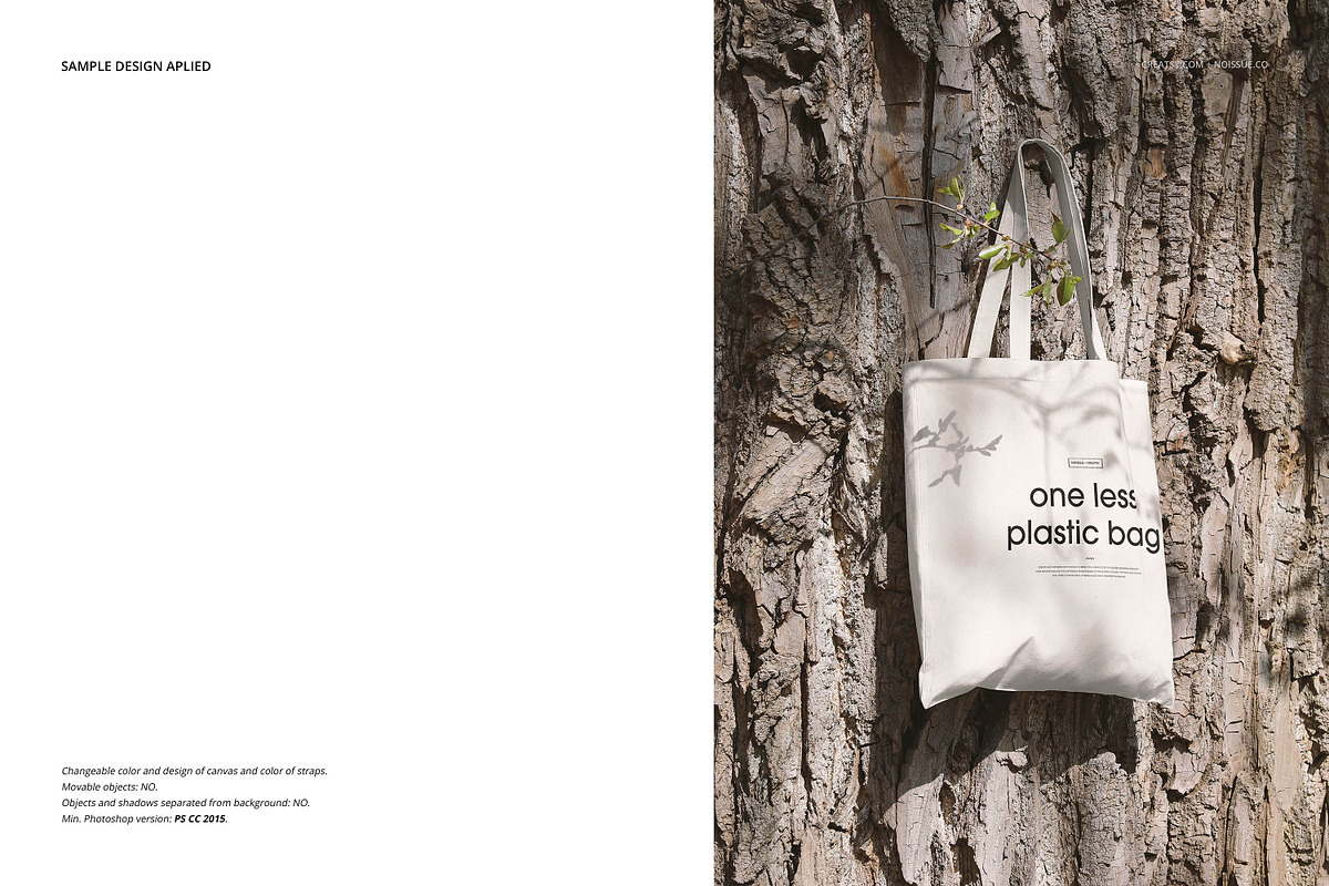 Noissue Tote Bag Mockup Bundle, a Packaging Mockup by creatsy5 (Photo 32 of 67)