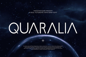 Quaralia Sans Serif Font