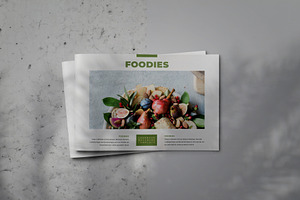 FOODIES Lookbook Brochure Template