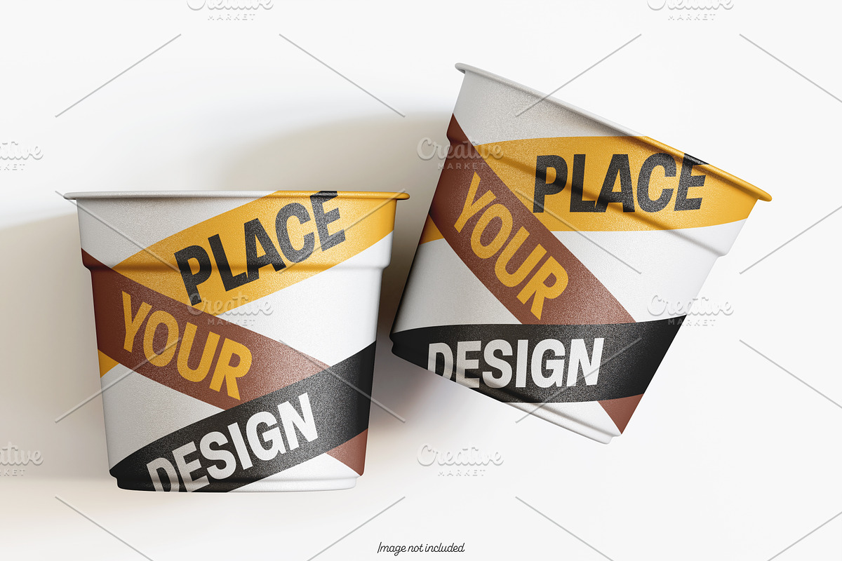 Realistic Cup ice cream mockup V2, a Cups & Container Mockup by Ambo Ampeng (Photo 6 of 26)