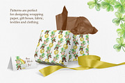 St Patrick's Day Watercolor Clipart, a Seasonal Illustration by Farida Bik (Thumbnail 10 of 11)