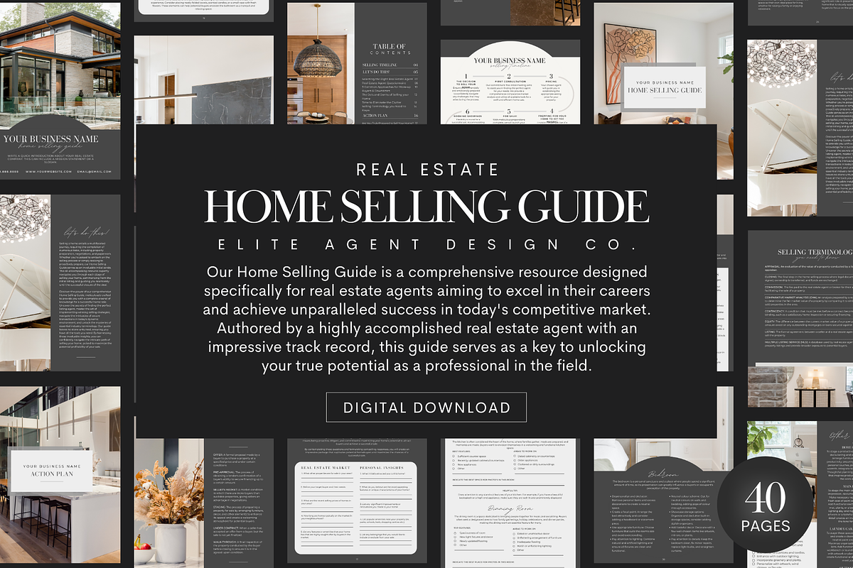 Home Selling Guide, a Templates & Theme by eliteagentdesignco (Photo 1 of 5)