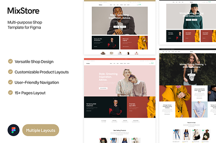 MixStore: Multipurpose Shop Template
