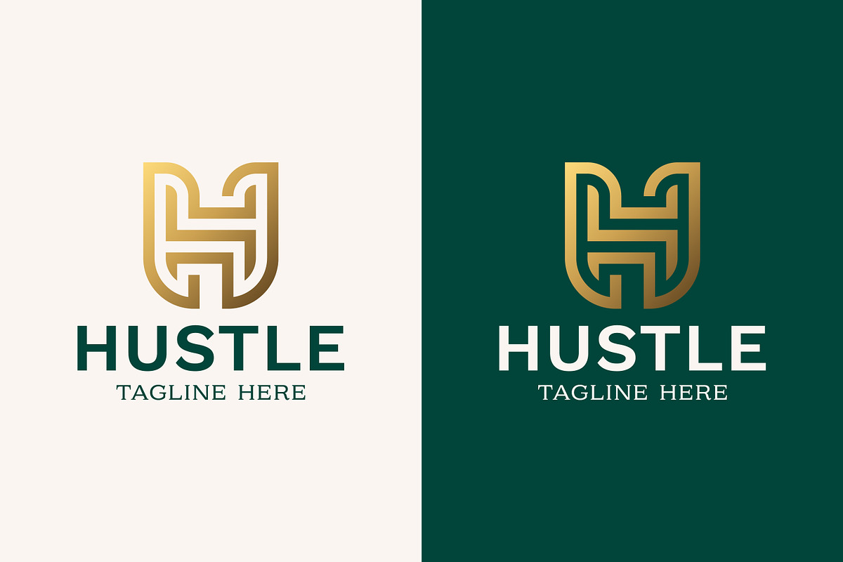 Letter H Monogram Elegant Premium, a Branding & Logo Template by Signatoro (Photo 1 of 3)