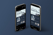 Blue Real Estate Flyer Template, a Flyer Template by Neermana (Thumbnail 4 of 4)
