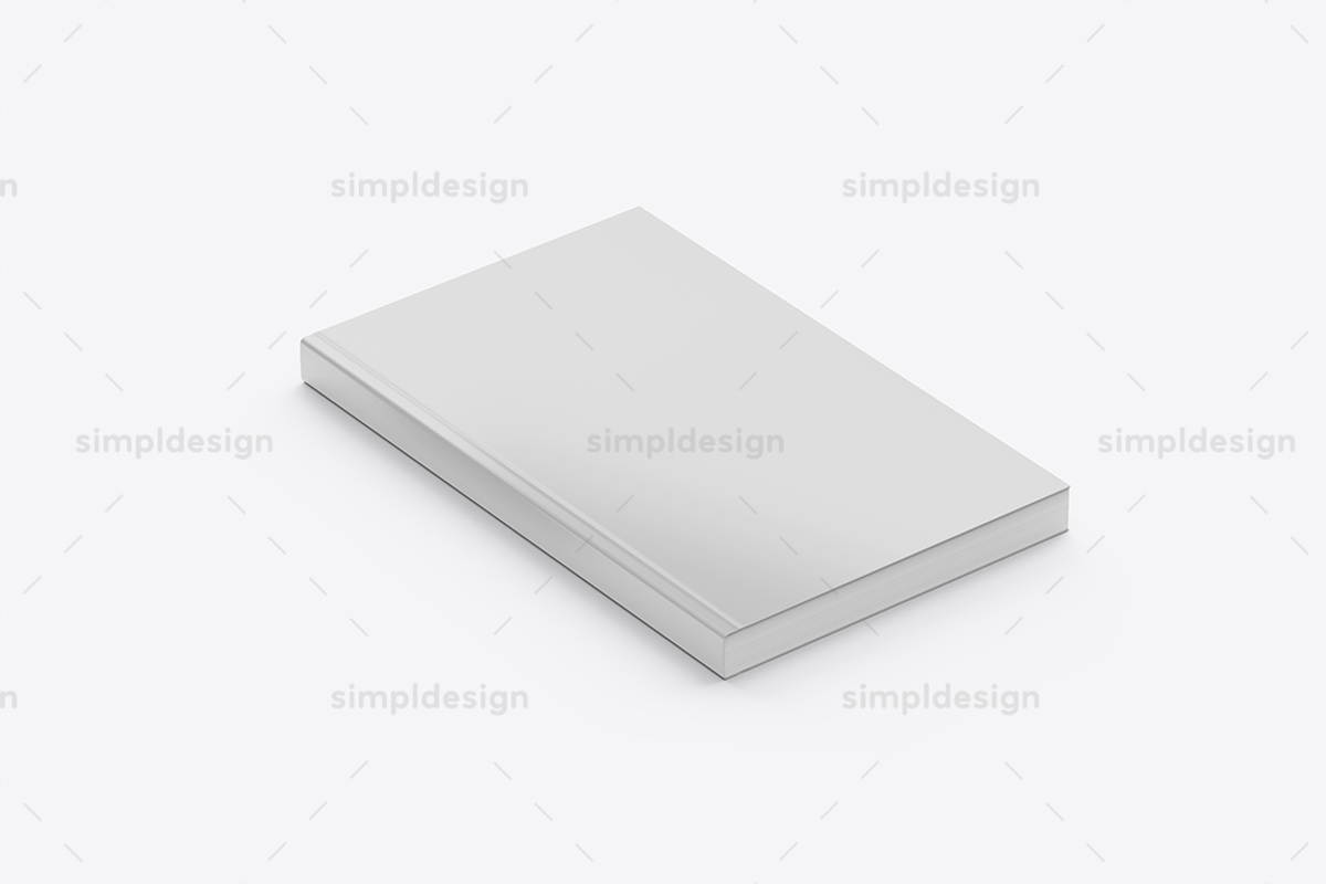 US Pocket Softcover Book Mockup, a Books & Magazine Mockup by SimplDesign (Photo 4 of 13)