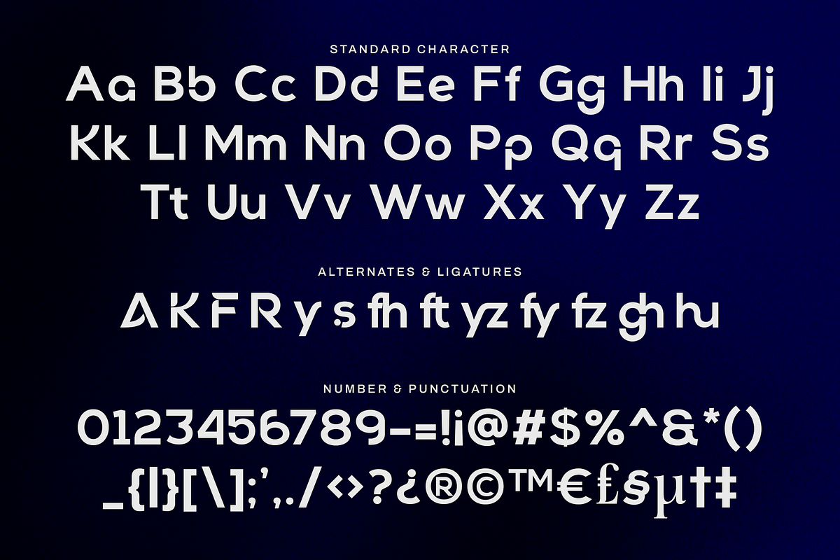 Kafyelo - Modern Geometric Sans Font, a Sans Serif Font by PuriCreative (Photo 9 of 10)