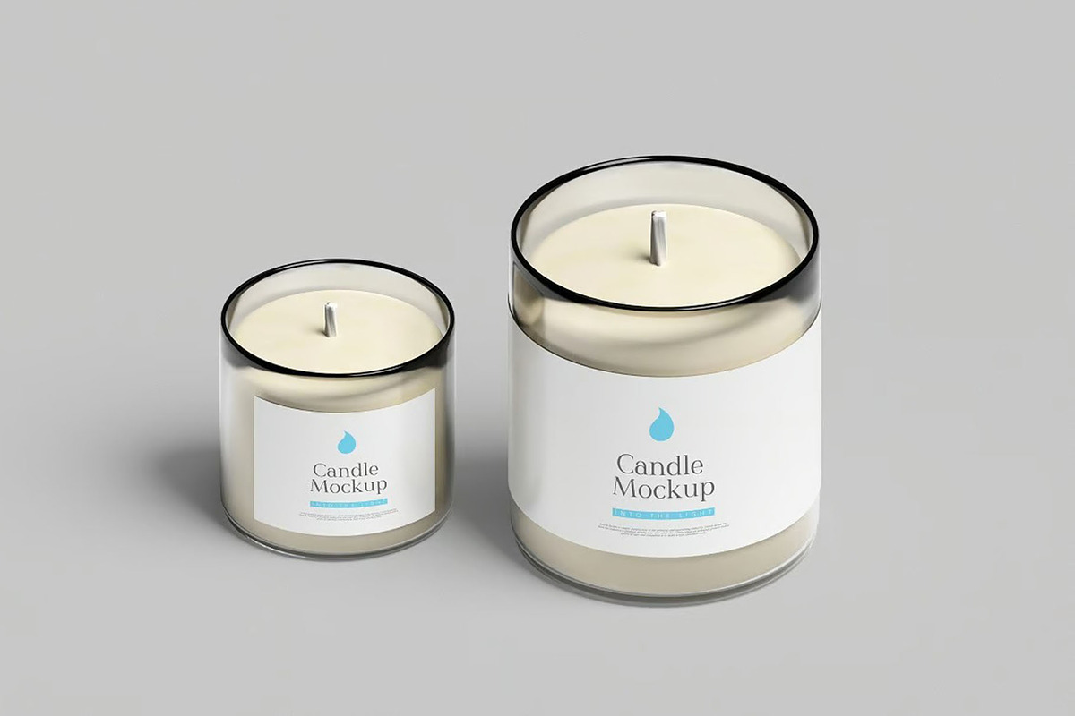 Candle Mockup, an Advertising Mockup by Se٧enStudio (Photo 4 of 5)