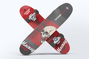 Skateboard Mock-Up, a Product Mockup by Se٧enStudio (Thumbnail 6 of 8)