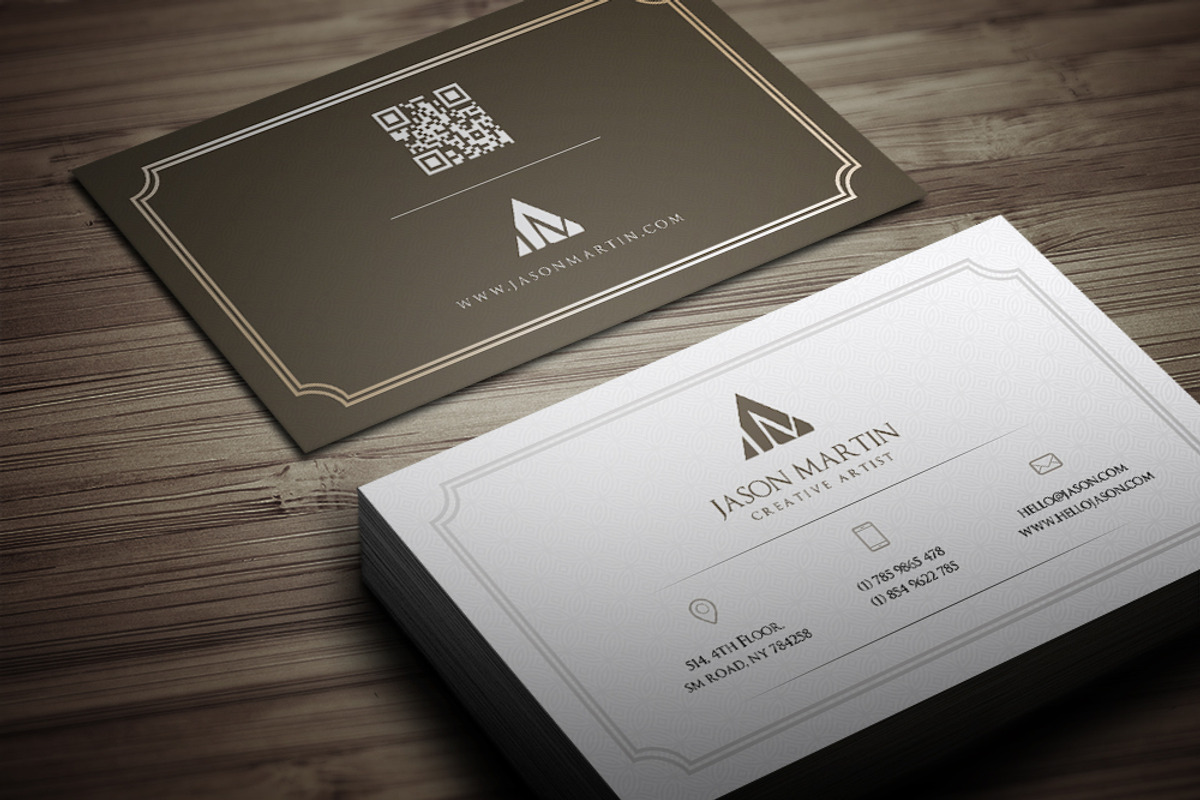 Super Royal Business Card, a Resume Template by bouncy (Photo 1 of 4)