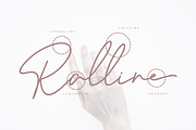 Ralline - Modern Script Font, a Script Font by Pen Culture (Thumbnail 10 of 10)