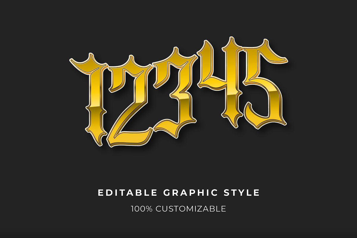 Royal Gothic Text Effect preview 2