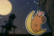 Capybara Space Clipart Set, an Education Illustration by Palau (Thumbnail 2 of 10)