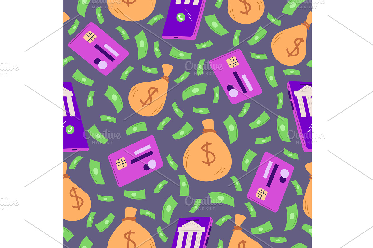 Financial instruments. Paper bills, a Finance Illustration by Vectorbuum