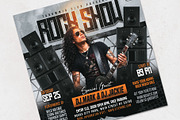 Rock Show Flyer Template, a Flyer Template by Tarommir (Thumbnail 3 of 3)