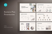 Canva Business Plan Presentation, a Presentation Template by CreativityForest (Thumbnail 1 of 12)