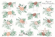 Noel Christmas Collection, a Seasonal Illustration by SirenaArt (Thumbnail 6 of 20)