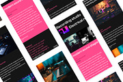 Studio website, a Landing Page Template by danielsantinhos (Thumbnail 7 of 7)
