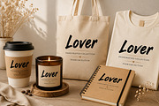Lover – Modern Brush Script Font, a Script Font by Wow Magic (Thumbnail 6 of 6)