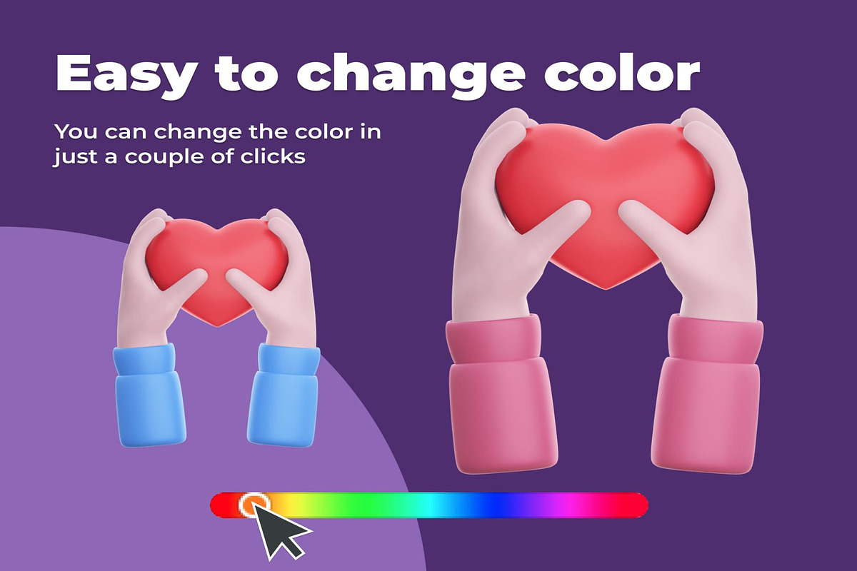 Valentine's Day 3D Icon Pack, an Emoji Icon by Creative Perspective (Photo 4 of 8)